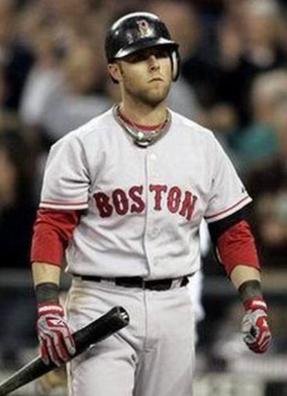Dustin Pedroia YOUTH KIDS Boston Red Sox Official MLB Majestic Jersey Gray