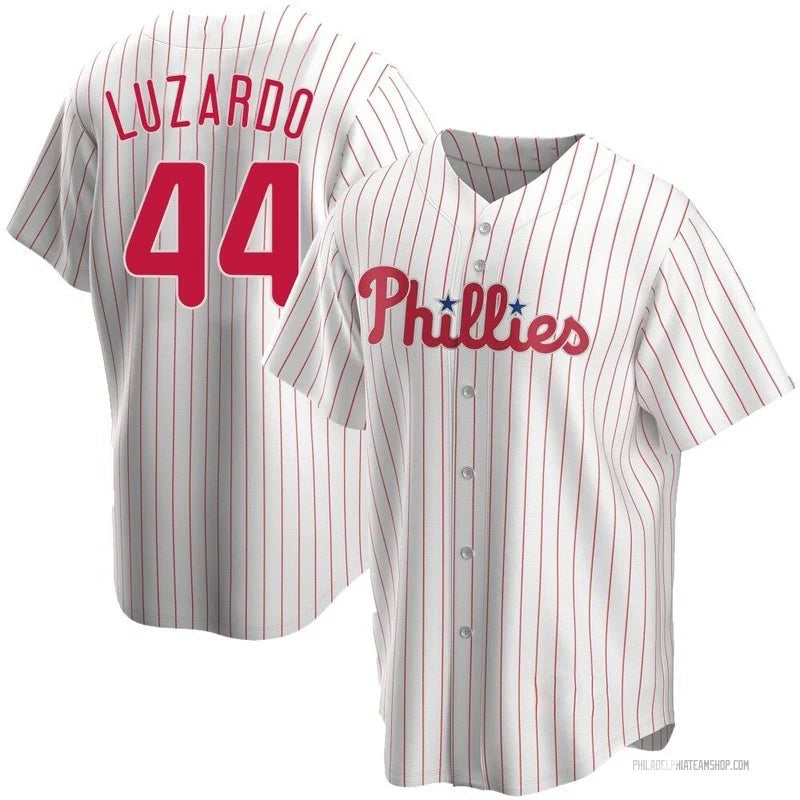 Jesus Luzardo YOUTH Philadelphia Phillies Official MLB Nike Jersey white pinstripes