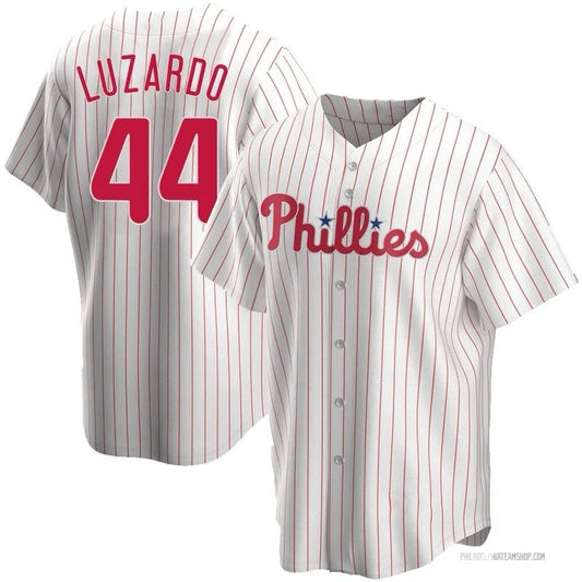 Jesus Luzardo YOUTH Philadelphia Phillies Official MLB Nike Jersey white pinstripes