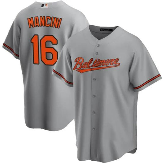 Trey Mancini YOUTH Baltimore Orioles Official MLB Nike jersey gray