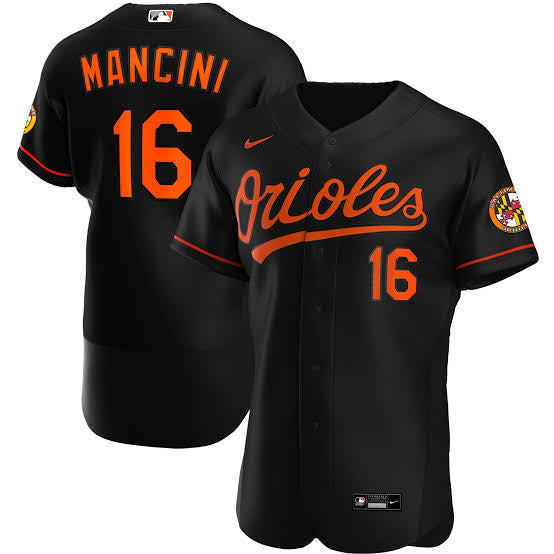 Trey Mancini YOUTH Baltimore Orioles Official MLB Nike jersey black