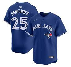 Anthony Santander YOUTH Toronto Blue Jays Official MLB Nike Jersey Blue