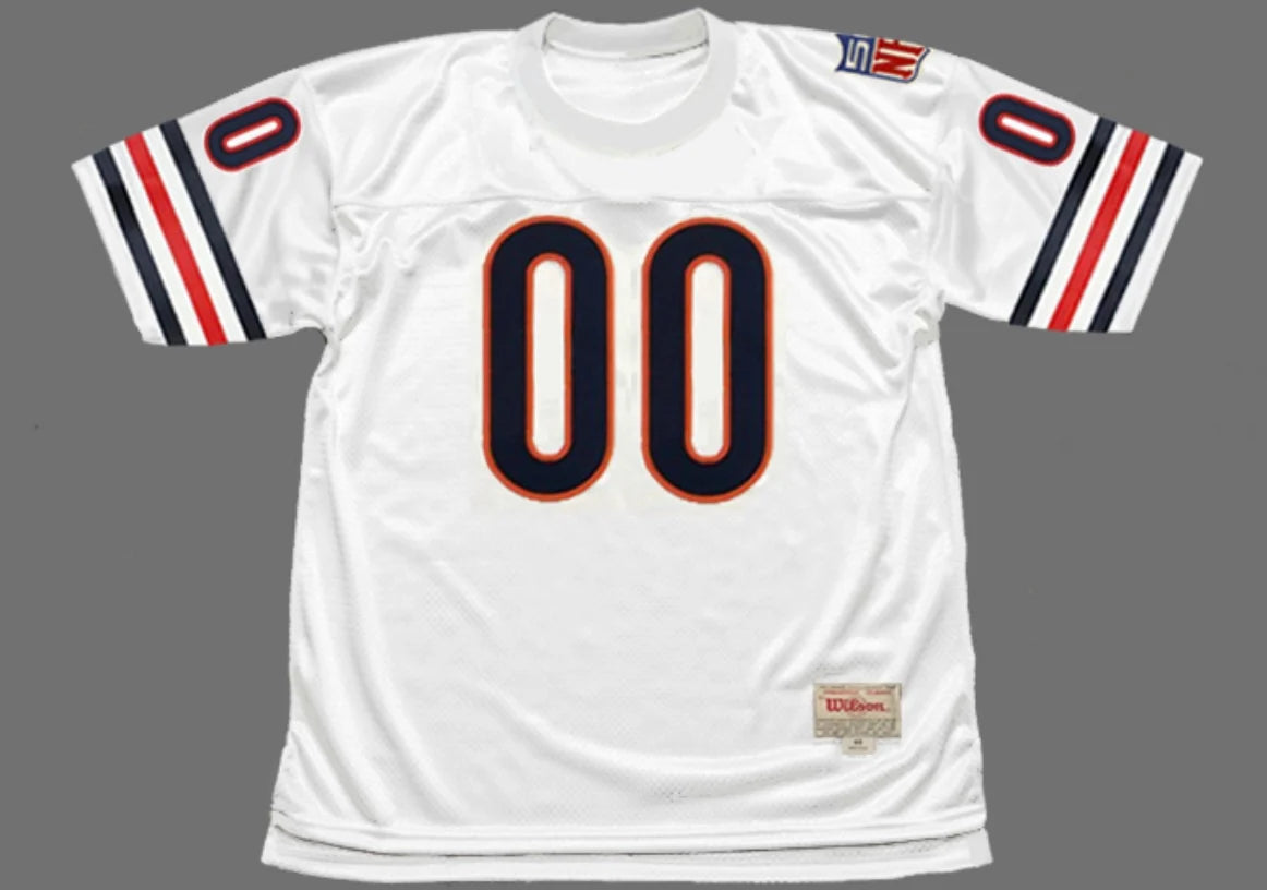 Any name & Number 1969 Chicago Bears NFL Mitchell & Ness Jersey white