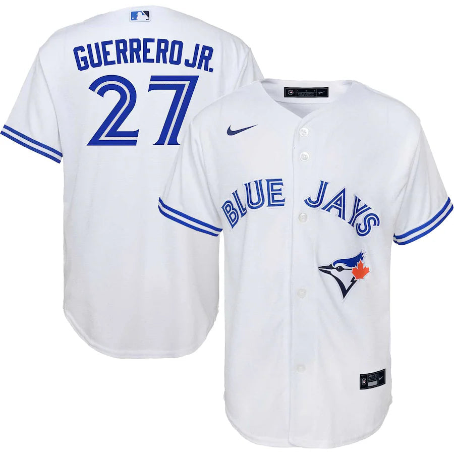 Vladimir Guerrero Jr. YOUTH Toronto Blue Jays Official MLB Nike Jersey White