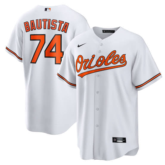 Felix Bautista YOUTH Baltimore Orioles Official MLB Nike jersey White
