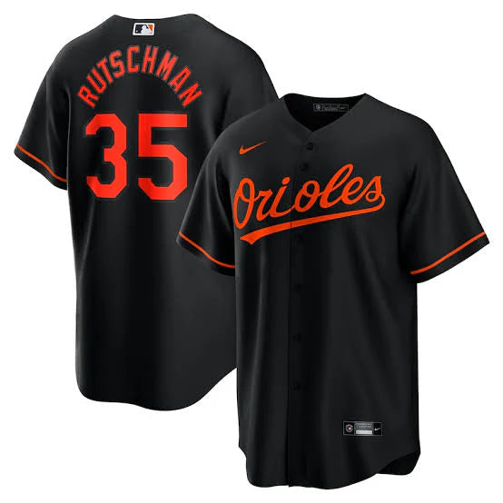 Adley Rutschman YOUTH Baltimore Orioles Official MLB Nike jersey black