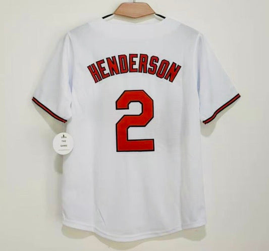 Gunnar Henderson YOUTH Baltimore Orioles jersey Classic Authentics