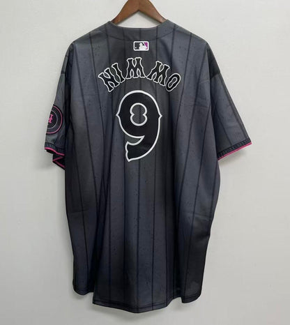Brandon Nimmo YOUTH New York Mets Official MLB Nike City Connect Limited Jersey