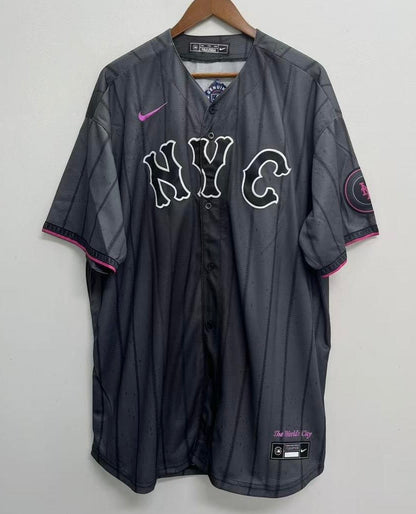 Brandon Nimmo YOUTH New York Mets Official MLB Nike City Connect Limited Jersey