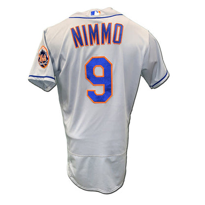 Brandon Nimmo YOUTH New York Mets Official MLB Nike Jersey Gray
