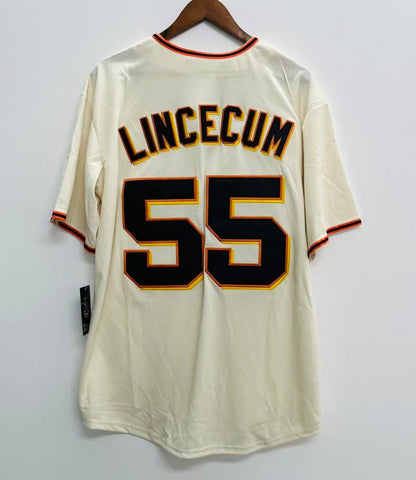 Tim Lincecum YOUTH SAN FRANCISCO Giants Official MLB jersey Majestic