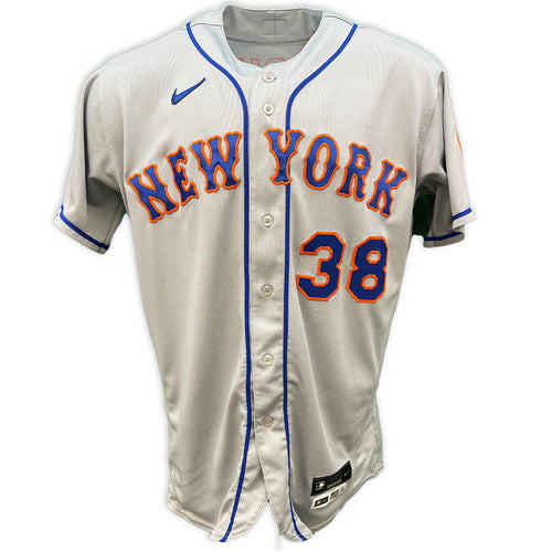 Tylor Megill YOUTH New York Mets Official MLB Nike Jersey gray