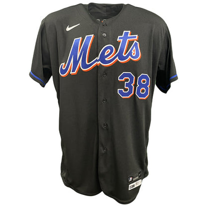 Tylor Megill YOUTH New York Mets Official MLB Nike Jersey black