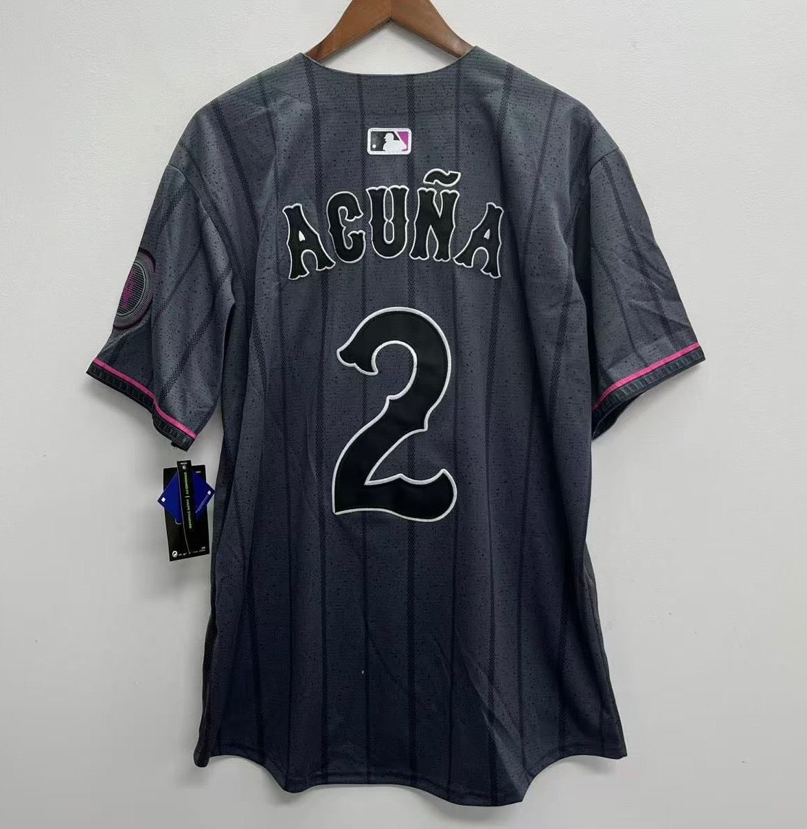 Luisangel Acuna YOUTH New York Mets Official MLB Nike City Connect Limited Jersey