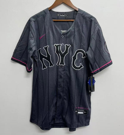 Luisangel Acuna YOUTH New York Mets Official MLB Nike City Connect Limited Jersey