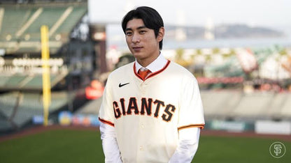 Jung Hoo Lee YOUTH SAN FRANCISCO Giants Official MLB jersey white