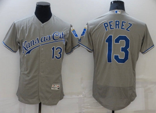 Salvador Pérez YOUTH KIDS Kansas City Royals Official MLB Majestic Jersey