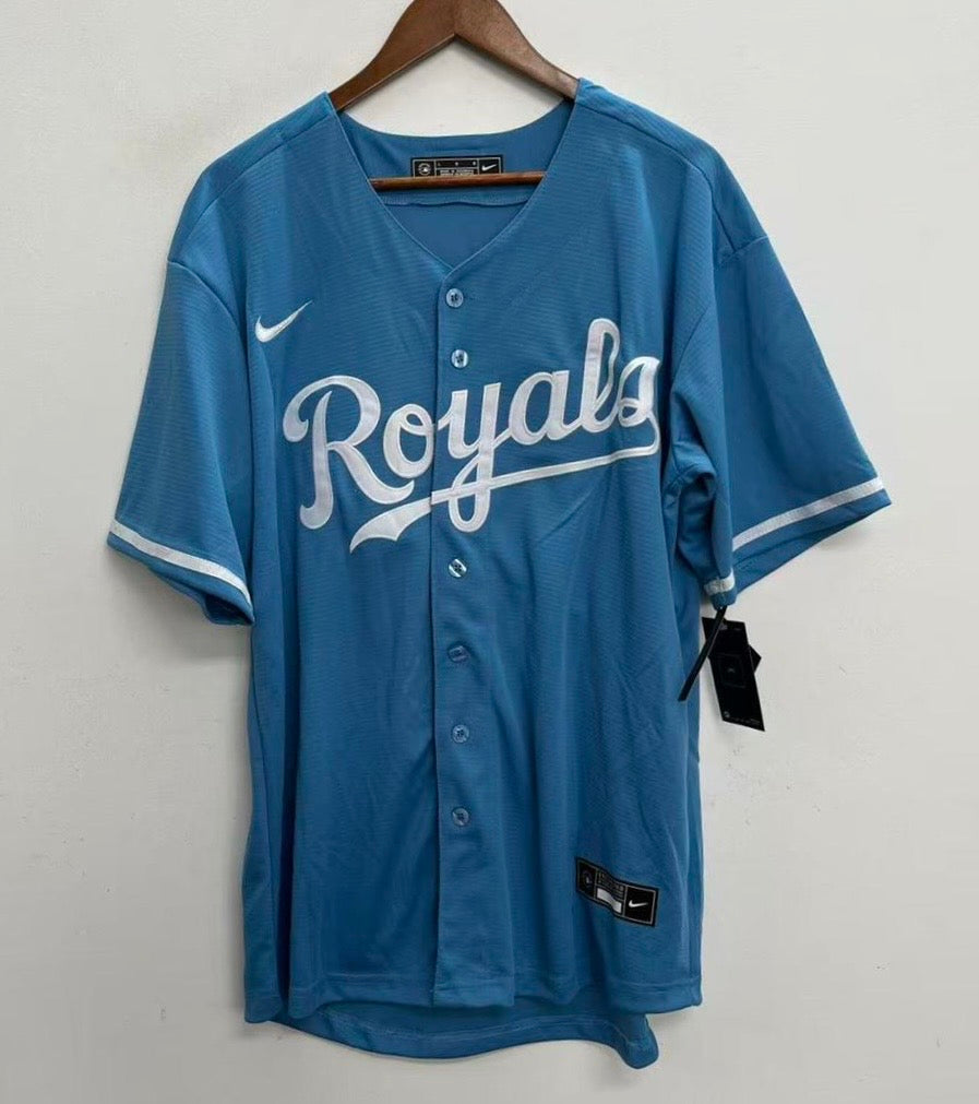 Vinnie Pasquantino YOUTH KIDS Kansas City Royals Official MLB Nike Jersey light blue