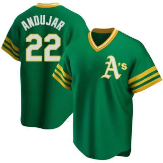 Miguel Andujar YOUTH Oakland Athletics A’s Official MLB jersey Green