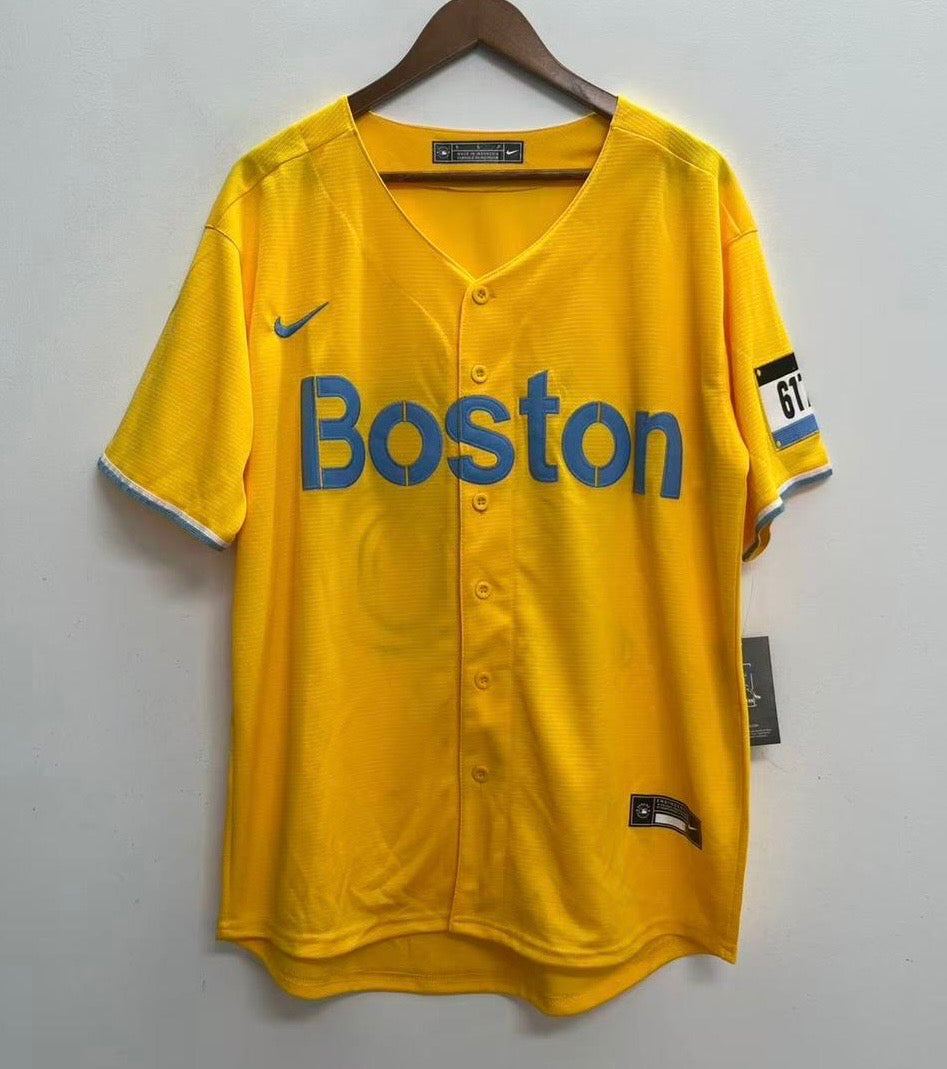Jarren Duran YOUTH KIDS Boston Red Sox Official MLB Nike City Connect Limited Jersey