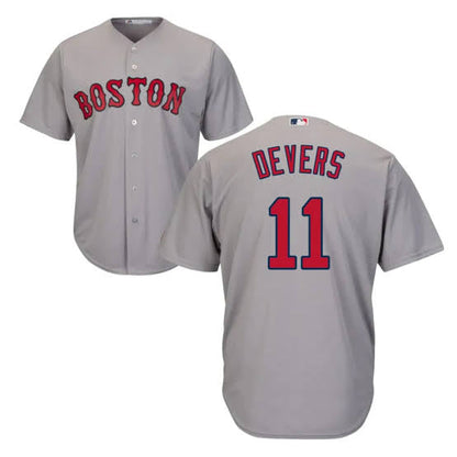 Rafael Devers YOUTH KIDS Boston Red Sox Official MLB Nike Jersey gray