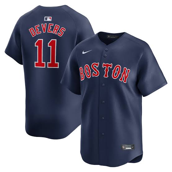Rafael Devers YOUTH KIDS Boston Red Sox Official MLB Nike Jersey blue