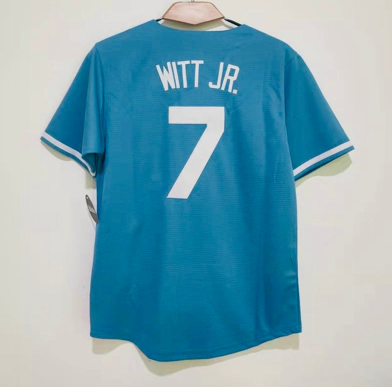 Bobby Witt Jr. YOUTH KIDS Kansas City Royals Jersey Classic Authentics