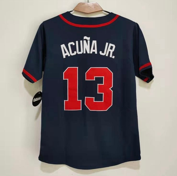 Ronald Acuña Jr. YOUTH Atlanta Braves jersey Classic Authentics