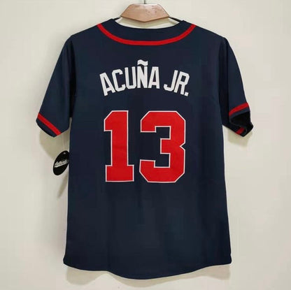 Ronald Acuña Jr. YOUTH Atlanta Braves jersey Classic Authentics