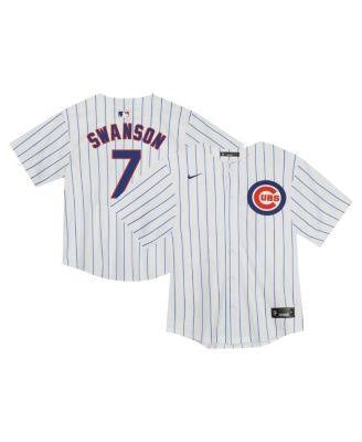 Dansby Swanson YOUTH Chicago Cubs Official MLB jersey