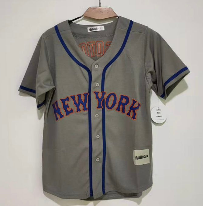 Juan Soto YOUTH New York Mets Jersey Classic Authentics gray