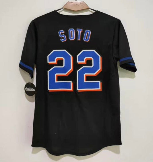 Juan Soto YOUTH New York Mets Jersey Classic Authentics