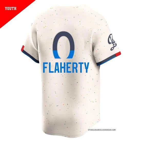 Jack Flaherty Los Angeles Dodgers YOUTH Official MLB Nike City Connect Limited Jersey