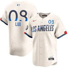 Gavin Lux Los Angeles Dodgers YOUTH Official MLB Nike City Connect Limited Jersey