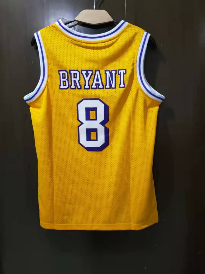 Kobe Bryant YOUTH Los Angeles Lakers Jersey Yellow