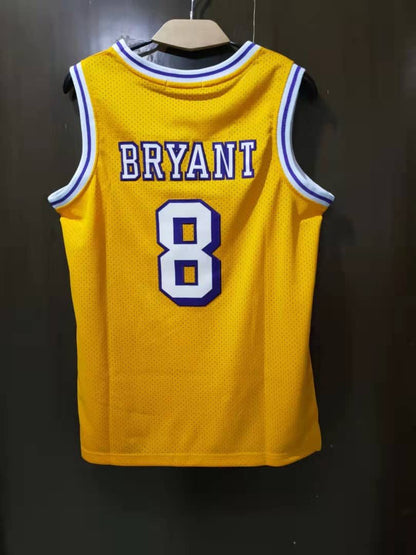 Kobe Bryant YOUTH Los Angeles Lakers Jersey Yellow