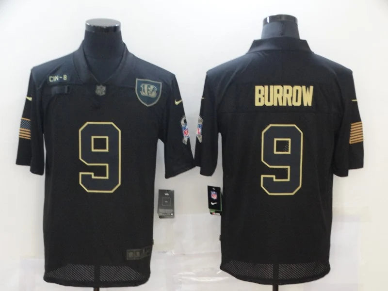 Joe Burrow Cincinnati Bengals military salute to service Jersey