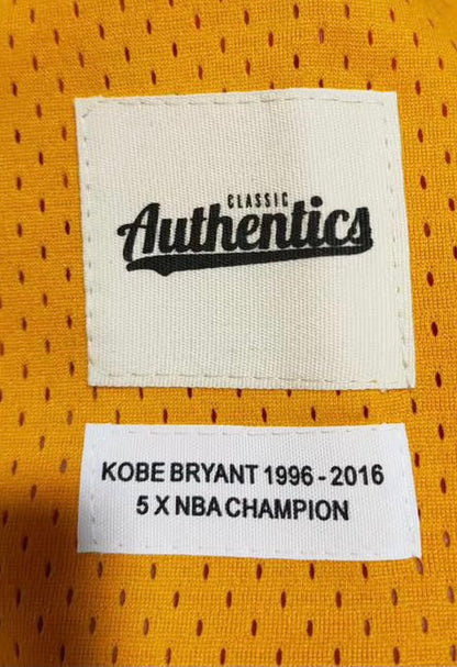 Kobe Bryant YOUTH Los Angeles Lakers Jersey Yellow #24