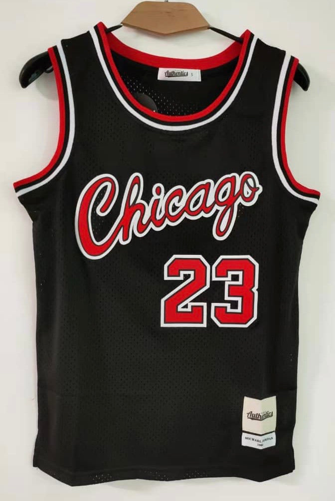 Michael Jordan YOUTH KIDS Chicago Bulls Jersey Classic Authentics