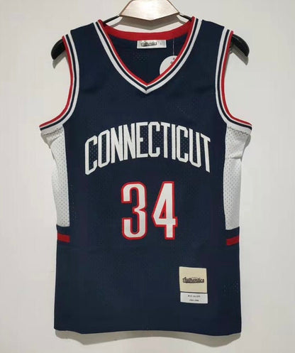 Ray Allen YOUTH KIDS UCONN University of Connecticut Huskies Jersey