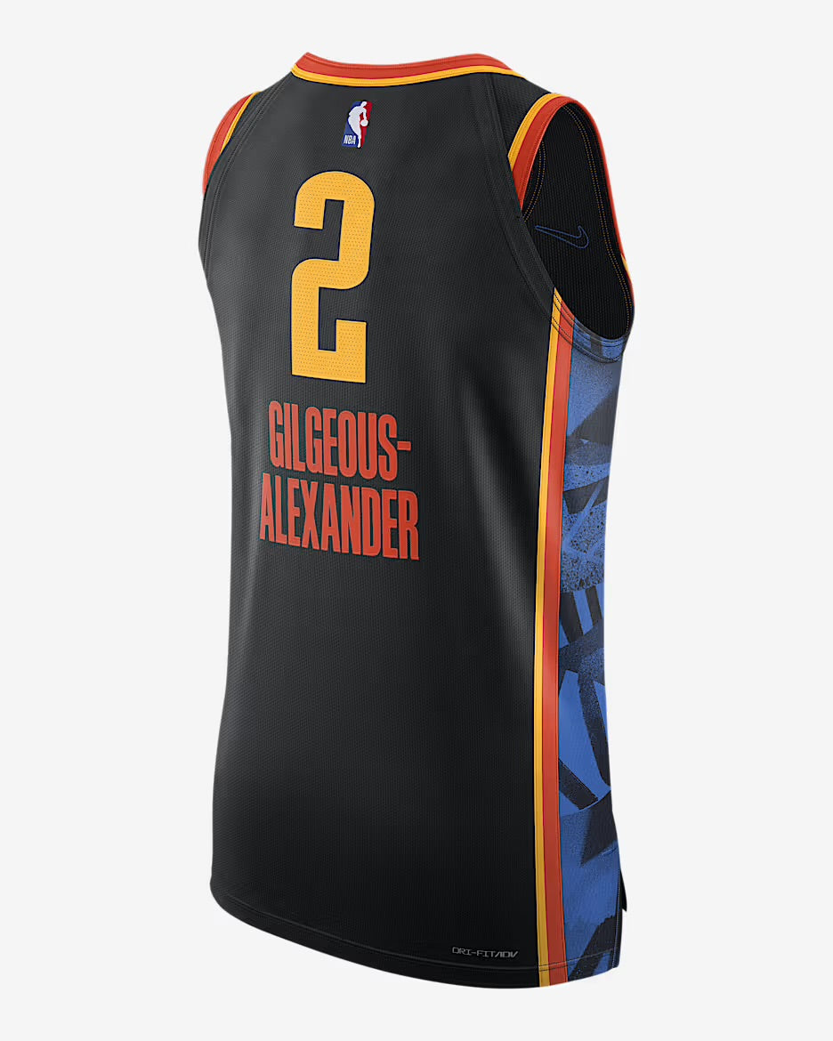 Shai Gilgeous - Alexander Oklahoma City Thunder Official Nike YOUTH Jersey