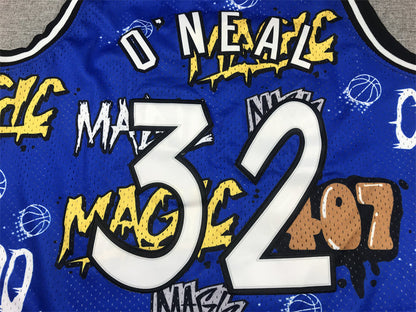 Shaquille O’Neal YOUTH KIDS Orlando Magic Official NBA Graffiti Jersey
