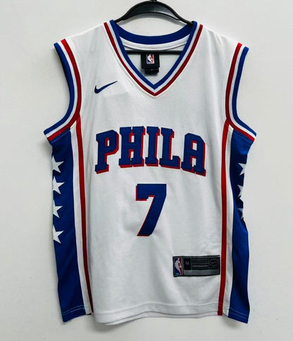V. J. Edgecombe YOUTH KIDS Philadelphia 76ers Official NBA Jersey