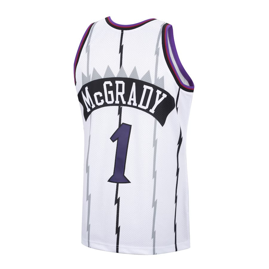 Tracy McGrady YOUTH KIDS Toronto Raptors Jersey Mitchell & Ness white
