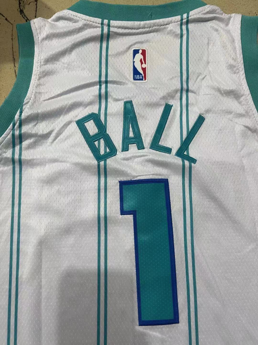 LaMelo Ball YOUTH Charlotte Hornets Jersey White
