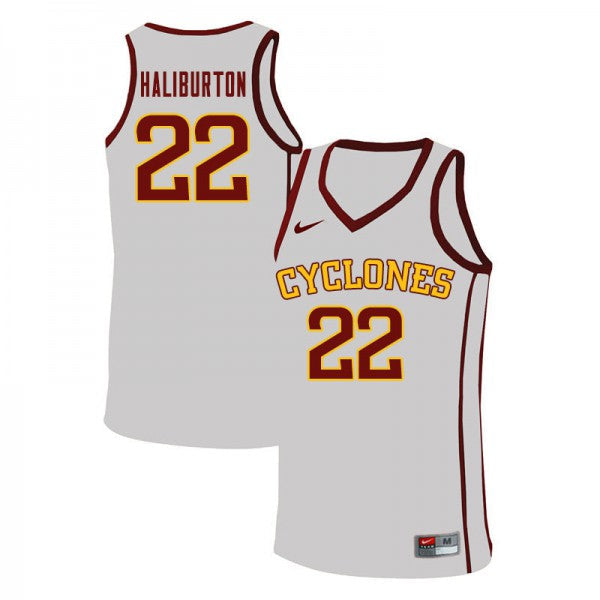 Tyrese Haliburton Iowa State Cyclones YOUTH Official NCAA Jersey white
