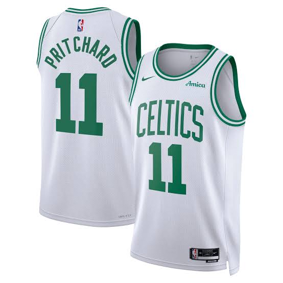 Payton Prichard YOUTH KIDS Boston Celtics Official NBA Nike Jersey white