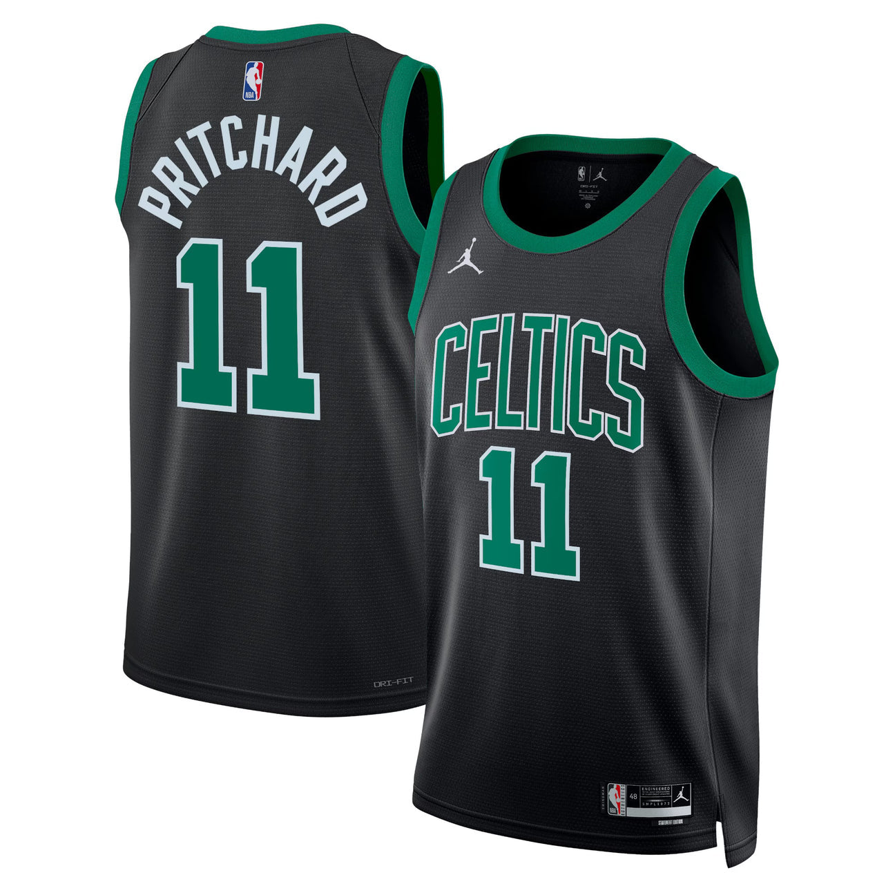 Payton Prichard YOUTH KIDS Boston Celtics Official NBA Nike Jersey black