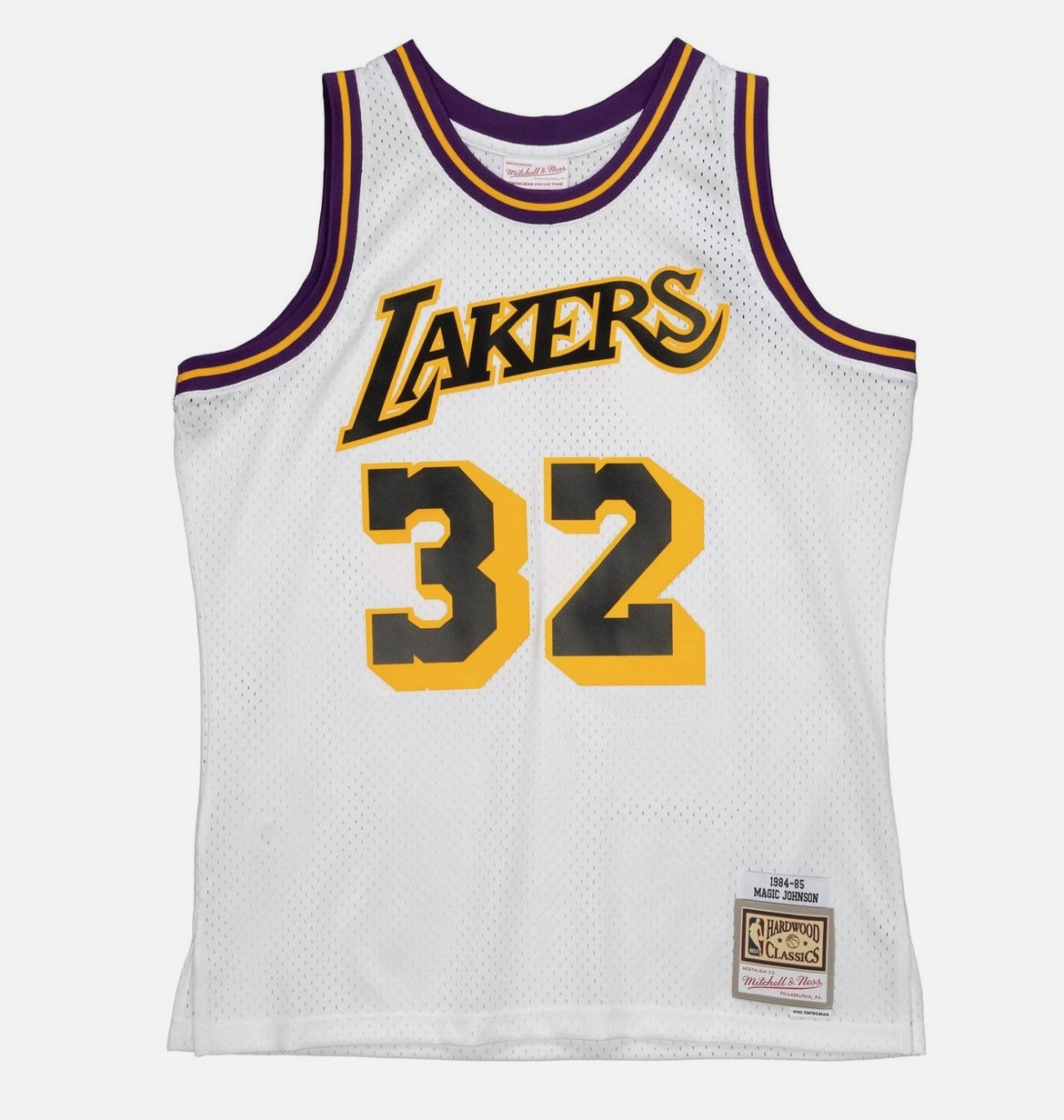 Magic Johnson Los Angeles Lakers YOUTH KIDS Official NBA Mitchell & Ness Jersey