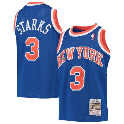John Starks YOUTH KIDS New York Knicks Official NBA Jersey
